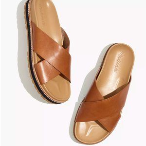 The Dayna Lugsole Slide Sandal in Leather